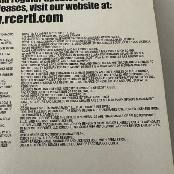 Vintage Nascar Premier Chase the Race Car 2003 - Picture 5 of 9